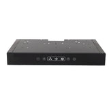 Stove Vent 12V Cooking Range Hood 3 Speed Adjustable with Touchable Screen LED Light for RV Camper Kitchen