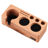 (A) Coffee Powder Tamping Stand Coffee Machine Accessories Storage and Filling Stand Powder Distributor