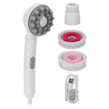 3 in 1 Electric Shower Head IPX7 Waterproof 4 Gears Skin Massage Exfoliating Skin Care Showerhead
