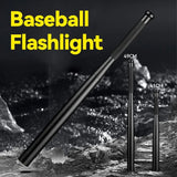 41/49CM Self Defence Flash Stick Baseball Bat Alloy Torch for Anti Riot Shooting Distance 500M Multi Functional Led Flashlight
