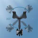 Car Phone Holder Rearview Mirror Driving Recorder Bracket DVR/GPS Mobile Phone Support Universal Clip Rotatable and Retractable