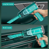 29000PA Wireless Wet Dry Cordless Handheld Auto Home Car Dual Use Mini Vacuum Cleaner