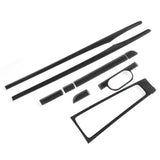 9pcs Interior Trims Kit Headlamp Switch Gear Shift Panel Decor Replacement for 718 982 2016 2017 2018 2019 2020 2021 RHD
