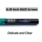 L245 65W Digital Pen Portable Electric Soldering Iron Aluminum Alloy CNC Shell QC PD Type-C for JBC245 Black