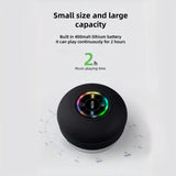 Portable Bluetooth Audio Ipx4 Waterproof Led Lights Bathroom Outdoor Large Suction Cup Can Be Adsorbed Wall Speaker