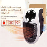 1pc, Small Heater With Heating And Fan Modes, Household Small Heater, Hot Air Fan,  Wall Mounted Office Multi-function Heater, For Home Office School Thanksgiving Halloween Christmas Gift Fall Winter Essential