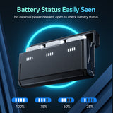 2pcs NP-BX1 Batteries+3-Slot Battery Charger Card Slots&USB Port for Sony ZV-1/RX100M6/H400/ WX350/RX100 /HX50/HDR-PJ410 Camera