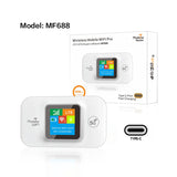 4G LTE Mobile WiFi Router with SIM Card Slot 150Mbps Mini Outdoor 3000mAh Pocket Wifi Hotspot for Home Office RV Camping