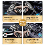 Brushless Cordless Handheld Mini Vacuum Cleaner - Dual Use for Home & Car, with Built-in Battery