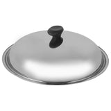 Stainless Steel Cooking Pot Lid Multifunction Anti-scald Thicken Pot Cover Protector Kitchen Tool(38cm)