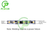 1/5/10Pcs DC12V LED Strip with no darkareas three color manual scanning wardrobe light infrared induction switch module