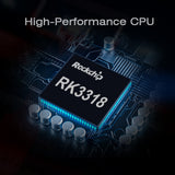 H96 Max V11 TV BOX Android 11 4GB RAM 64G ROM Rockchip 3318 Google Voice 3D Video BT4.0 4K Media Player Set Top Box