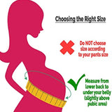 Pregnant Women's Breathable Adjustable Waist/Back/Abdomen Support Belt Pregnancy Postpartum Bandage Beige