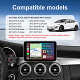 Wireless CarPlay Upgrade Module ONLY Compatible for Mercedes-Benz NTG 4.5 System with Harman BECKER Navi-dock Year 2011-2015