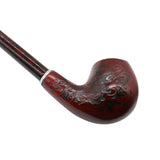 41cm Snake Long Rod Solid Wood TobaccoCigar Cigarette Smoking Pipe Classic Style ResinTobacco Hand PipesHot Selling Wooden Pipe