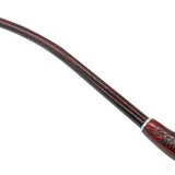41cm Snake Long Rod Solid Wood TobaccoCigar Cigarette Smoking Pipe Classic Style ResinTobacco Hand PipesHot Selling Wooden Pipe