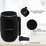 Electric Automatic Rotary for Coffee Cappuccino Latte 4 in 1 Hot and Cold Foam Maker Milk Frother Foamer