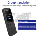 Portable Language Translator Device - Simultaneous Interpretation, Support Voice & Video Recording, Text Translate, ChatGPT Function
