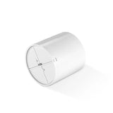ABS Round Duct Fan Booster Exhaust Ventilator Ventilation Vent Air 4'' for Window Wall Bathroom Toilet Kitchen 220V