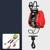 160KG 30M Double Hole Electric Hoist 220V Suspension Portable Household Crane Quick Construction Hoist Brushless copper motor