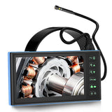 1080P 3 Lens Endoscope Pipeline Inspection Camera 7 in Screen HD 5M Cable