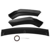 3pc Front Bumper Lip Body Kit Fit for Honda Civic Sedan 16-18
