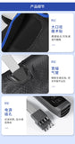 Leg electric heating therapy calf massage hot compress beauty instrument air wave leg massager