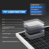 600w 300w flexible solar panel 12v solars cell battery charger kit photovoltaic system for car boats marine motorhome