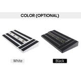 Rockhouse RPB-1BK Effects Pedal Board - Sturdy PE Plastic Pedalboard Case with Sticking Tape, Guitar Pedals Accessory