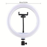 10 inch top shooting mobile bracket, live streaming fill light
