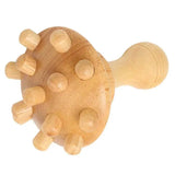 Scratcher Wooden Octopus Head Neck Back Massage Roller Scalp Relaxation Body Massager Relax