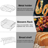 Baking Cake Mould Set 12pcs/set 7 Inch / 8 Inch Air Fryer Accessories for all Air Fryer Machine  4.0- 5.8QT Kitchen Tools