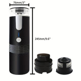 1pc Electric Coffee Grinder Portable Espresso Maker Bundled, Upgrade Version Of Minipresso, Mini Travel Coffee Machine