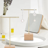 3-Piece Fashion T-Bar Display Rack Stand Holder Earrings Hanging Organizer Jewelry Set