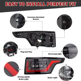 Car LED Tail Rear Lights for Land Range Rover Sport 2013-2022 Auto Warning Turn Signal Lamp Brake Stop Light