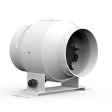 100mm 4-inch DC variable frequency booster small round exhaust large air volume duct fan