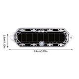 Truck Solar Powered LED Tail Waterproof Flashing Vehicle Strobe Safety Lights For Cargo