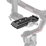 Gimbal Aluminum Alloy Arca-Swiss Quick Release Plate Adapter Replacement for DJI RS2 RSC2