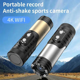 4K WIFI Camcorder Motorcycle Bike Helmet Camera Outdoor Waterproof Sport Action Car DVR Video Recorder Dash Cam
