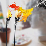 45PCS Alligator Clip Sticks Model Painting And 1PCS Cleaning Brush Airbrush Spraying For DIY Card Photo Memo