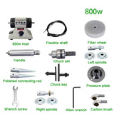 220V 800W High-Power Bench Electric Eoodworking Jade Carving Polishing hine Grinder 0.3-4mm Flexible Shaft Handle