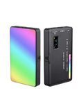 Andoer W140 RGB LED Video Fill Light Portable CRI95+ 2500K-9000K Dimmable 20 Lighting Effects for Vlog Live Streaming