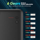 Portable Mini 6 Gears Adjustable spot welder with USB-C Interface Quick-Release Pens hine Spot Welding Pen