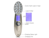 High quality make your scalp healthy infrared led light electric hair massager comb for hair growth