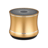Alloy Speaker Metal Card Speaker Mini Subwoofer Portable Outdoor Wireless Speaker For Camping House Office Travel