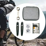 Repair Tool Kits Set with Storage Bag Maintenance Portable Accessories for Repairing Man Mountain Road Bike