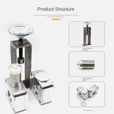 Dental Lab Acylic Injecting Machine Removable Denture Partial Acrylic Injection Bucket Denture dispensing machine equipment