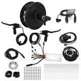 500W48V Rear Wheel Cassette Hub Motor E-bike Controller GD06 Display Thumb Throttle Power Assist Sensor 20/24/26/27.5/28/29inch
