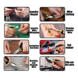 Needle Nose Pliers, Wire Cutters,Diagonal Pliers For Jewelry DIY Handmade Bead Repair
