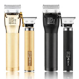 LM-2033 Resuxi Cordless Professional Trimmer All Metal Body Low Noise Electric Hair Clipper 2 in 1 Set with Travel Bag for Men